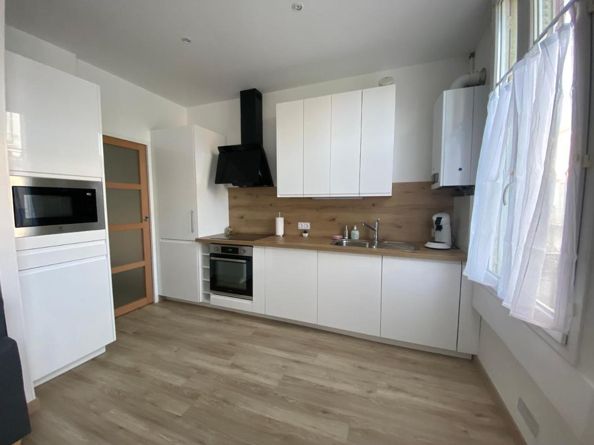 Appartement Luxueux Renove Avec Balcon & Garage Troyes Dış mekan fotoğraf